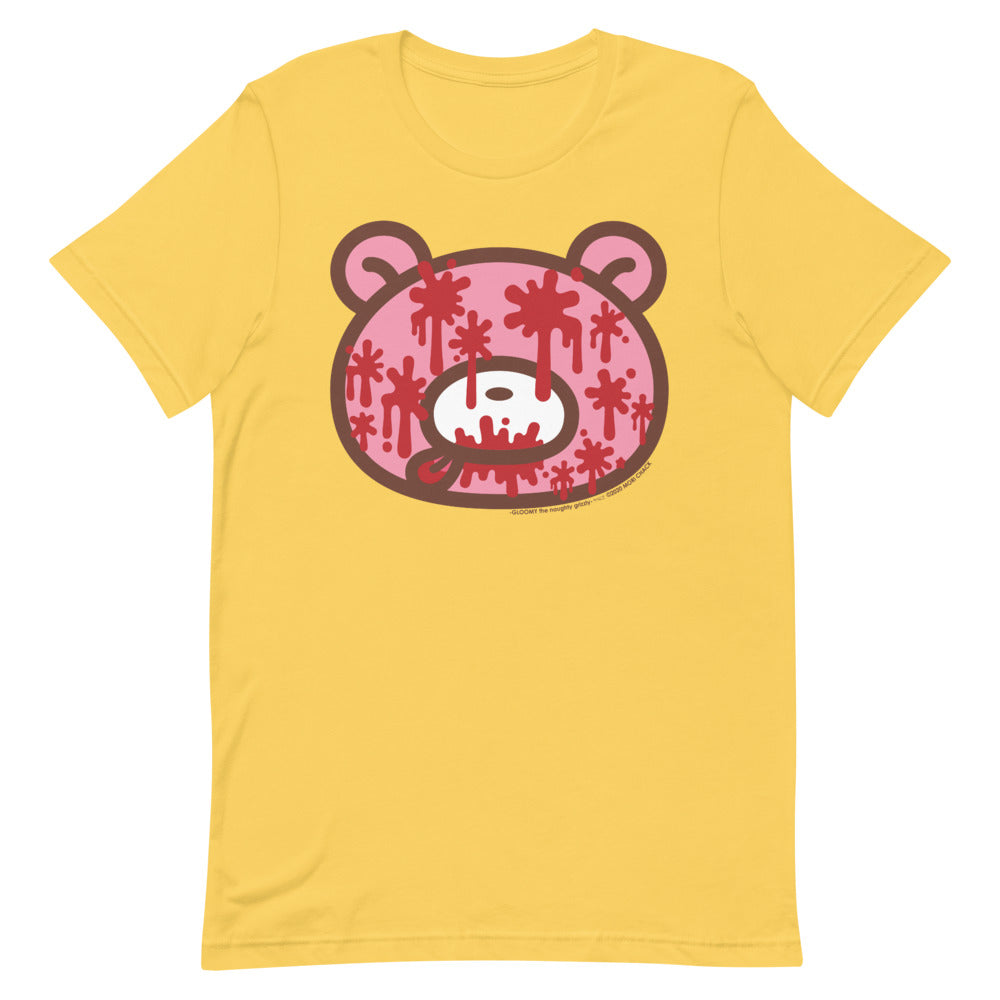 GLOOMY BEAR Official "Messy Face" T-shirt by Mori Chack