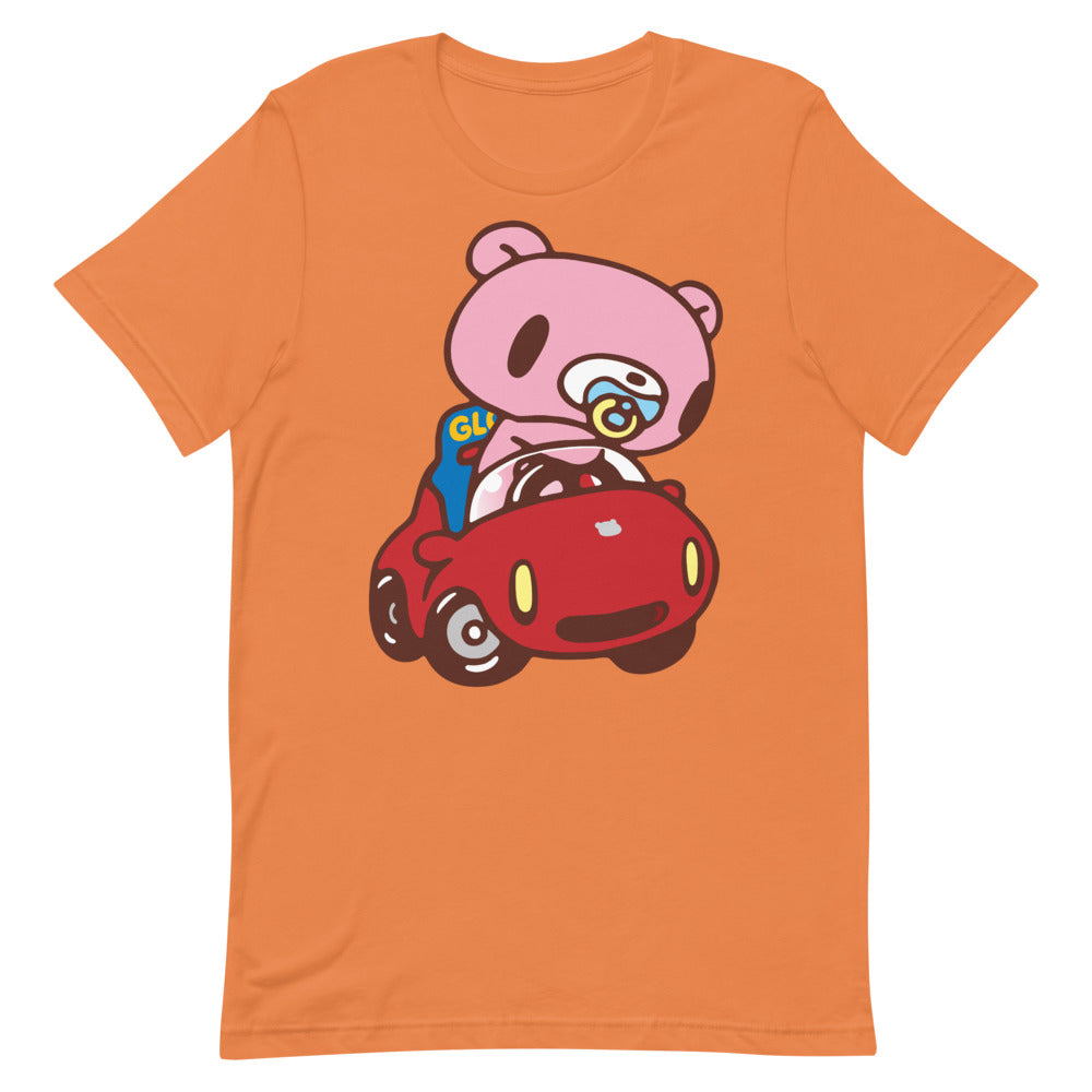 GLOOMY BEAR Official "Baby in Car" T-shirt by Mori Chack