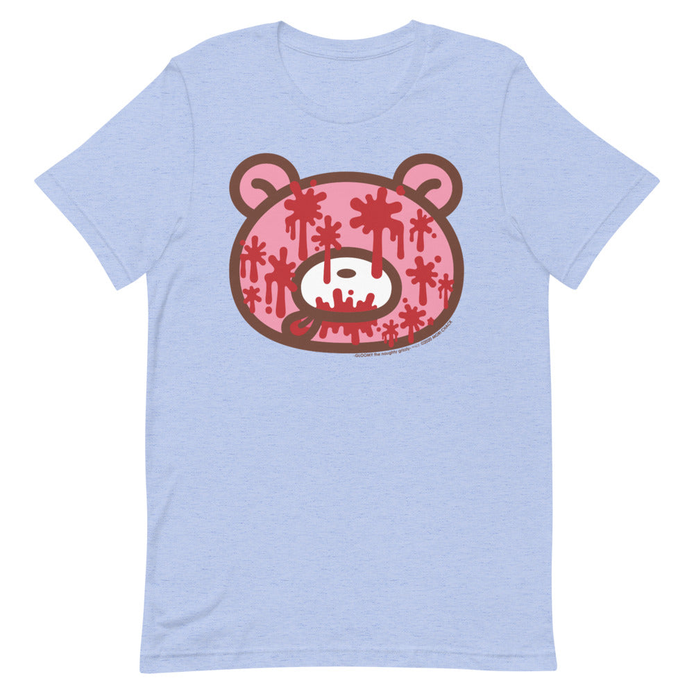 GLOOMY BEAR Official "Messy Face" T-shirt by Mori Chack
