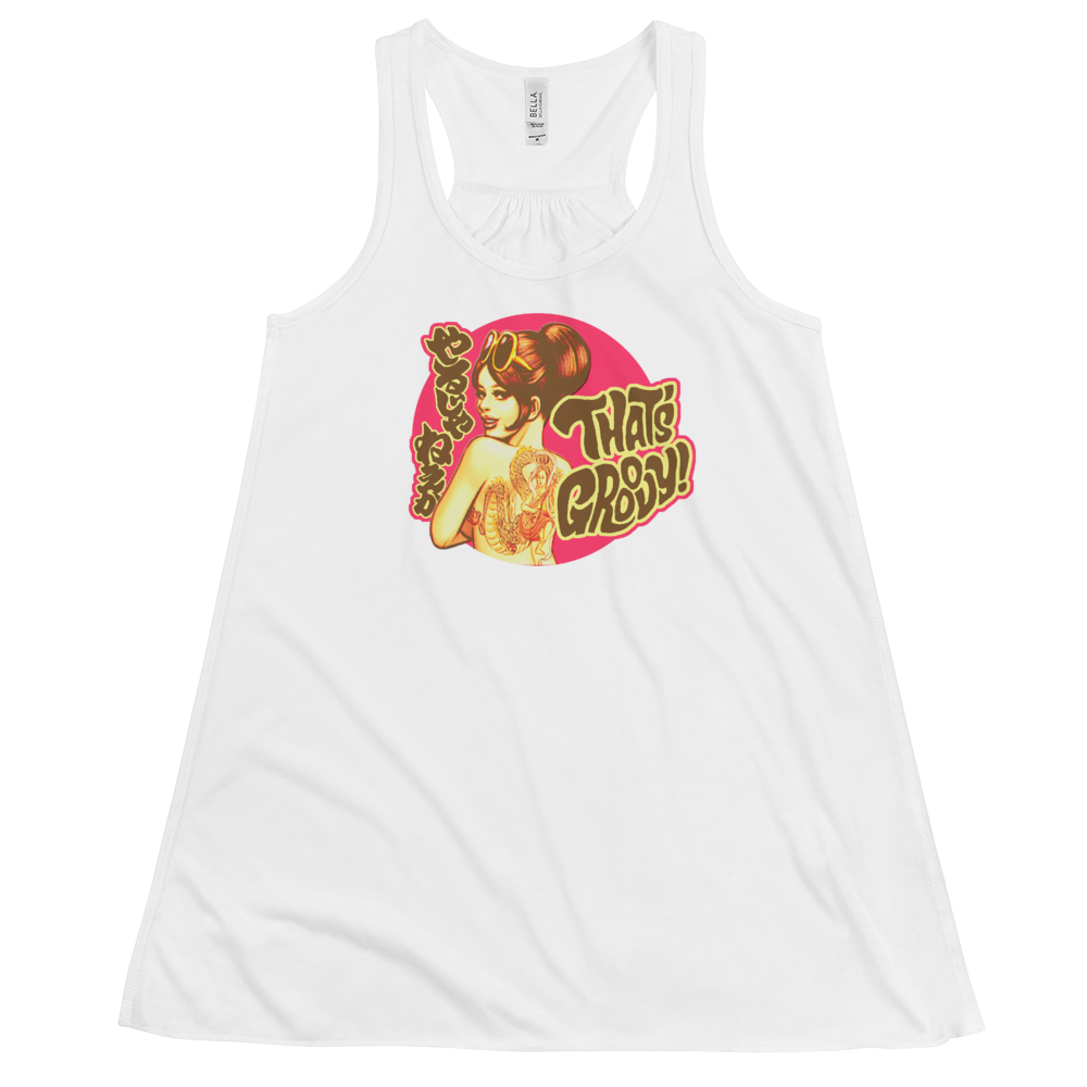 YANKII STYLE "That's Groovy!" Flowy Tank Top by Haruki Ara