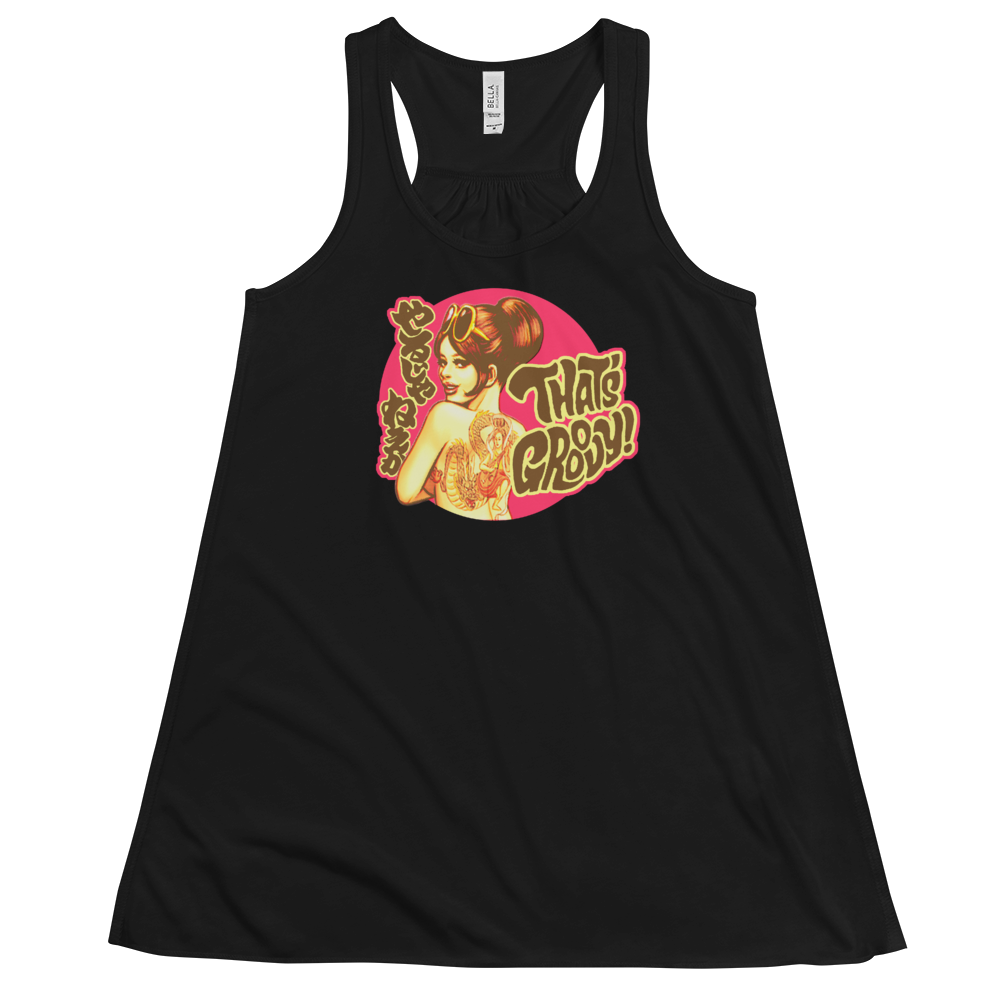 YANKII STYLE "That's Groovy!" Flowy Tank Top by Haruki Ara