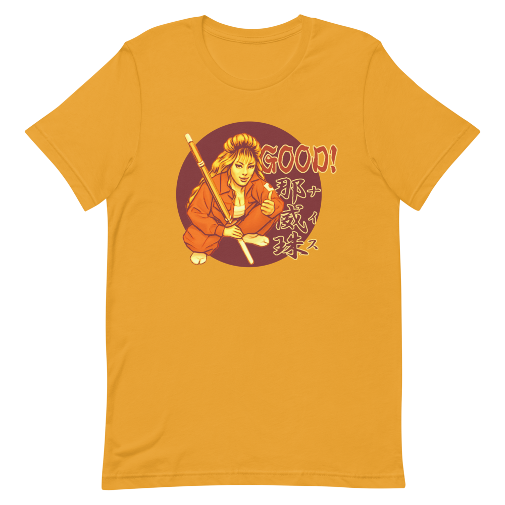 YANKII STYLE "Good!" Unisex T-shirt by Haruki Ara