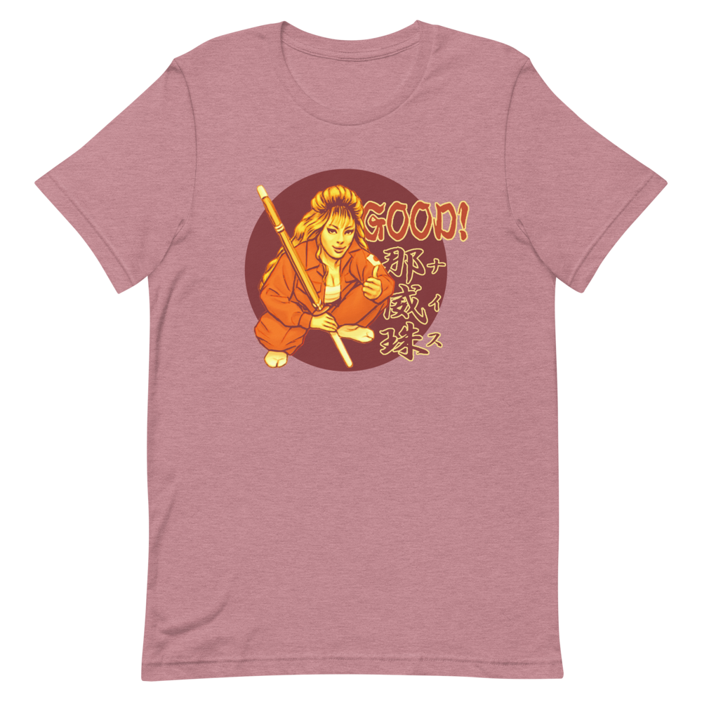 YANKII STYLE "Good!" Unisex T-shirt by Haruki Ara