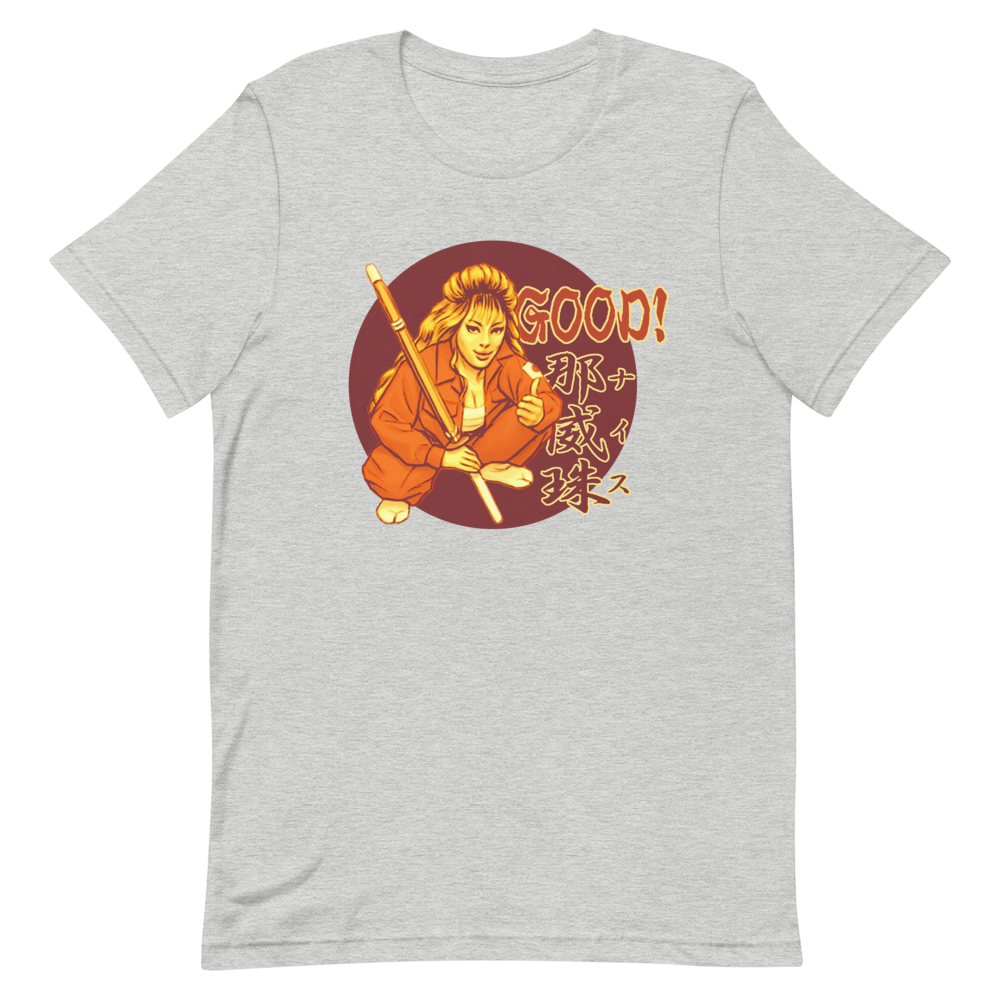 YANKII STYLE "Good!" Unisex T-shirt by Haruki Ara