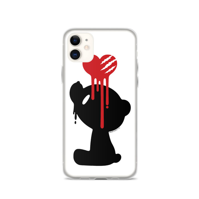 GLOOMY BEAR Official "Bleeding Heart" iPhone Cases by Mori Chack