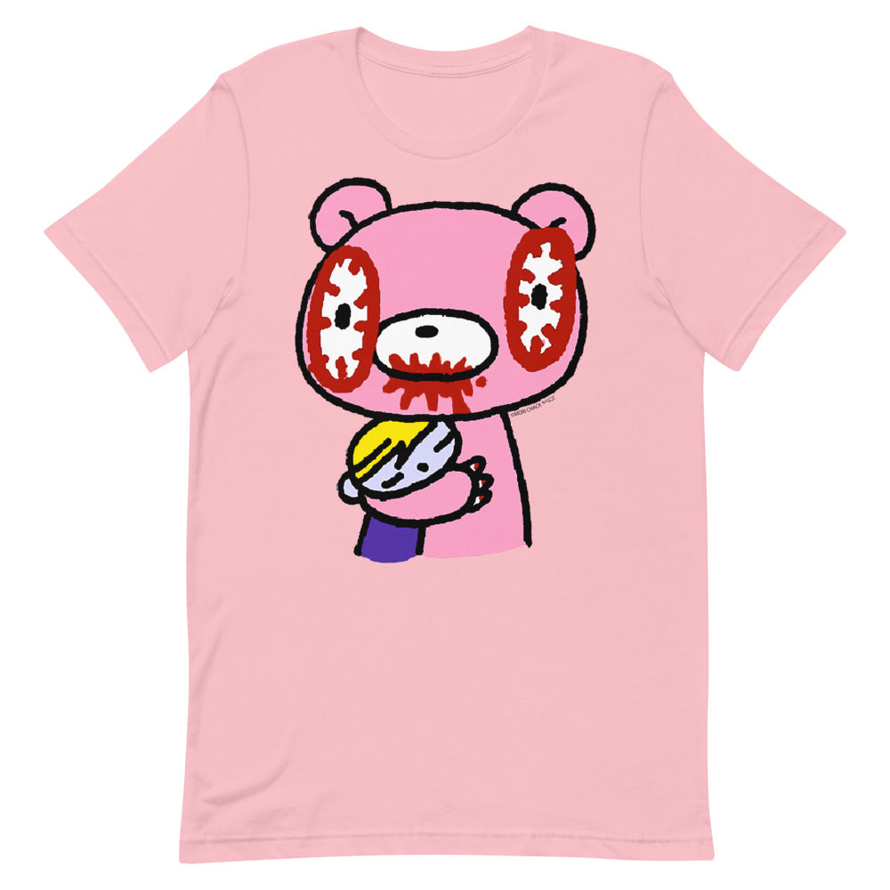 GLOOMY BEAR Official "Bear Hug" T-shirt by Mori Chack