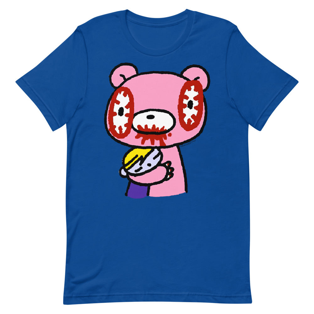 GLOOMY BEAR Official "Bear Hug" T-shirt by Mori Chack