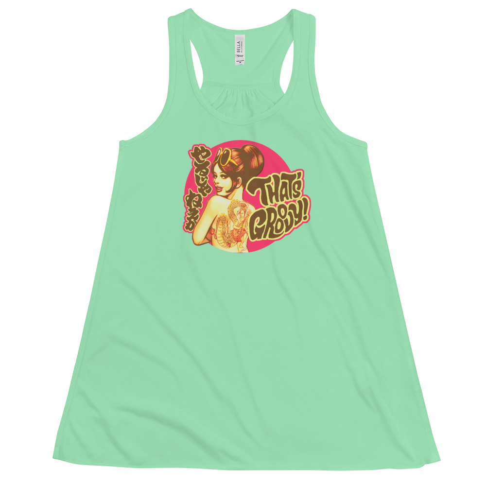 YANKII STYLE "That's Groovy!" Flowy Tank Top by Haruki Ara