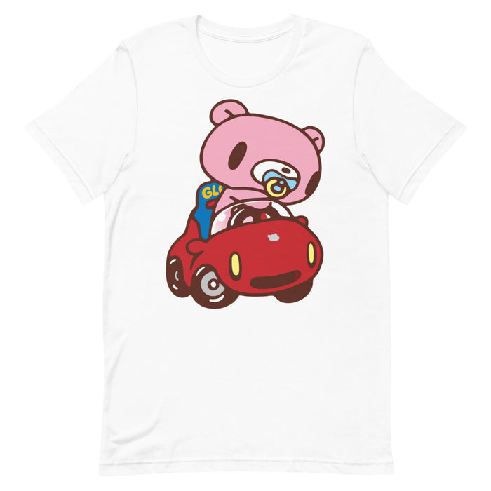 GLOOMY BEAR Official "Baby in Car" T-shirt by Mori Chack