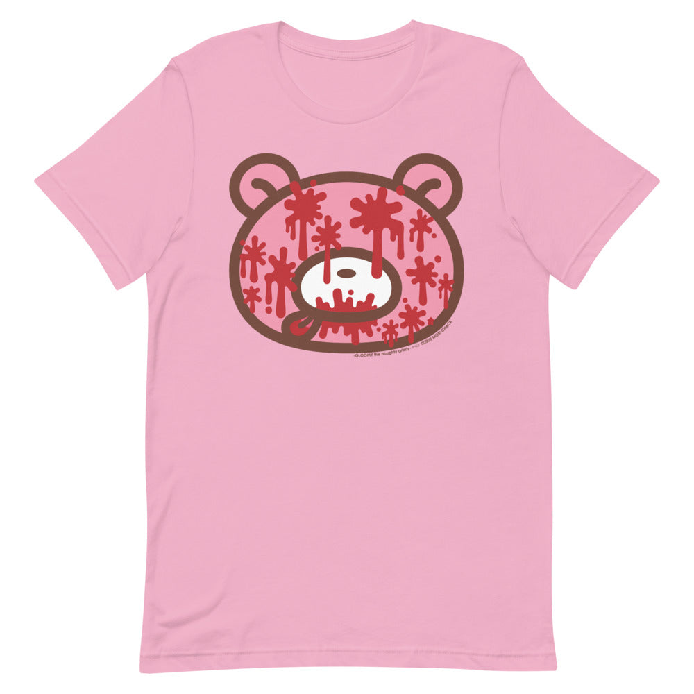 GLOOMY BEAR Official "Messy Face" T-shirt by Mori Chack