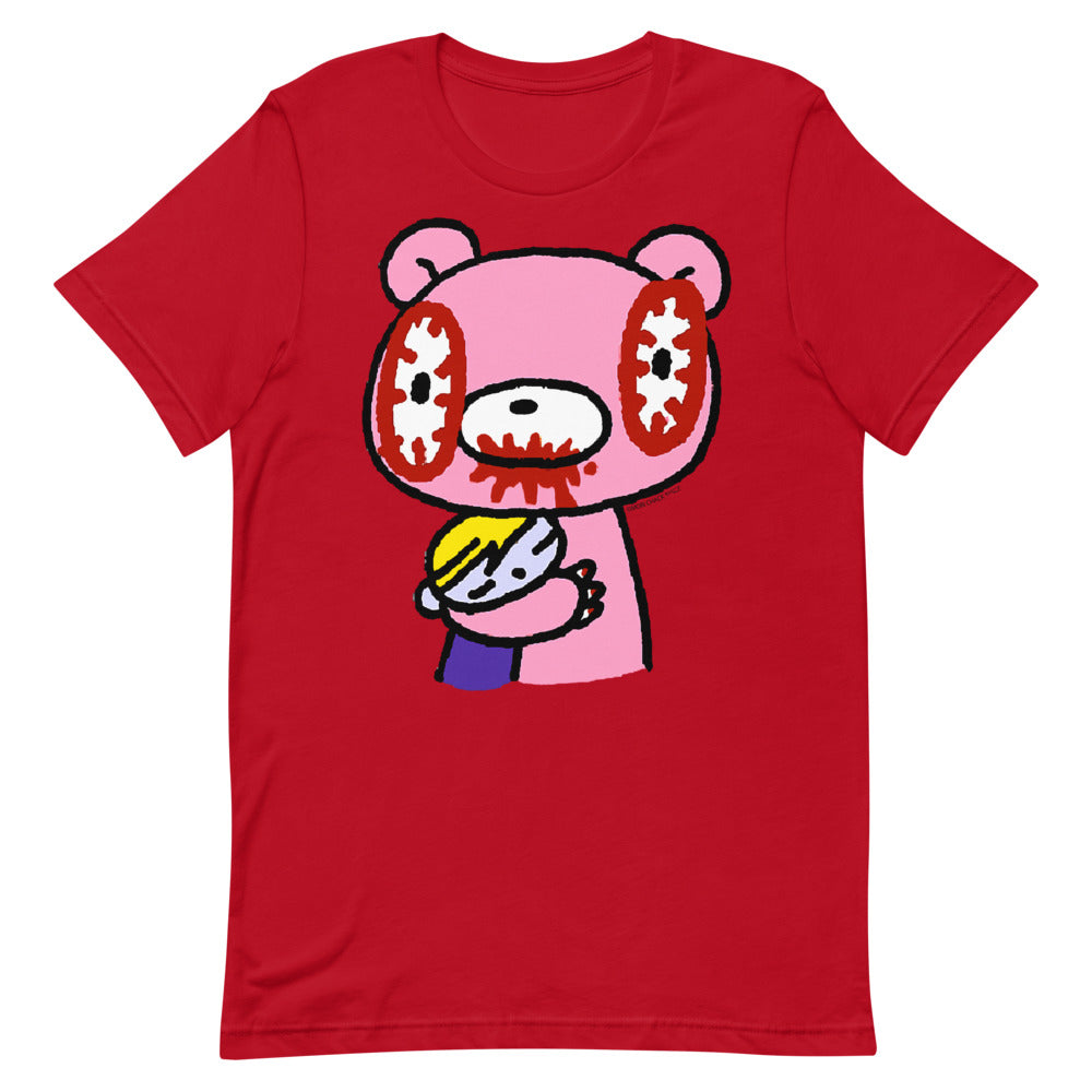 GLOOMY BEAR Official "Bear Hug" T-shirt by Mori Chack