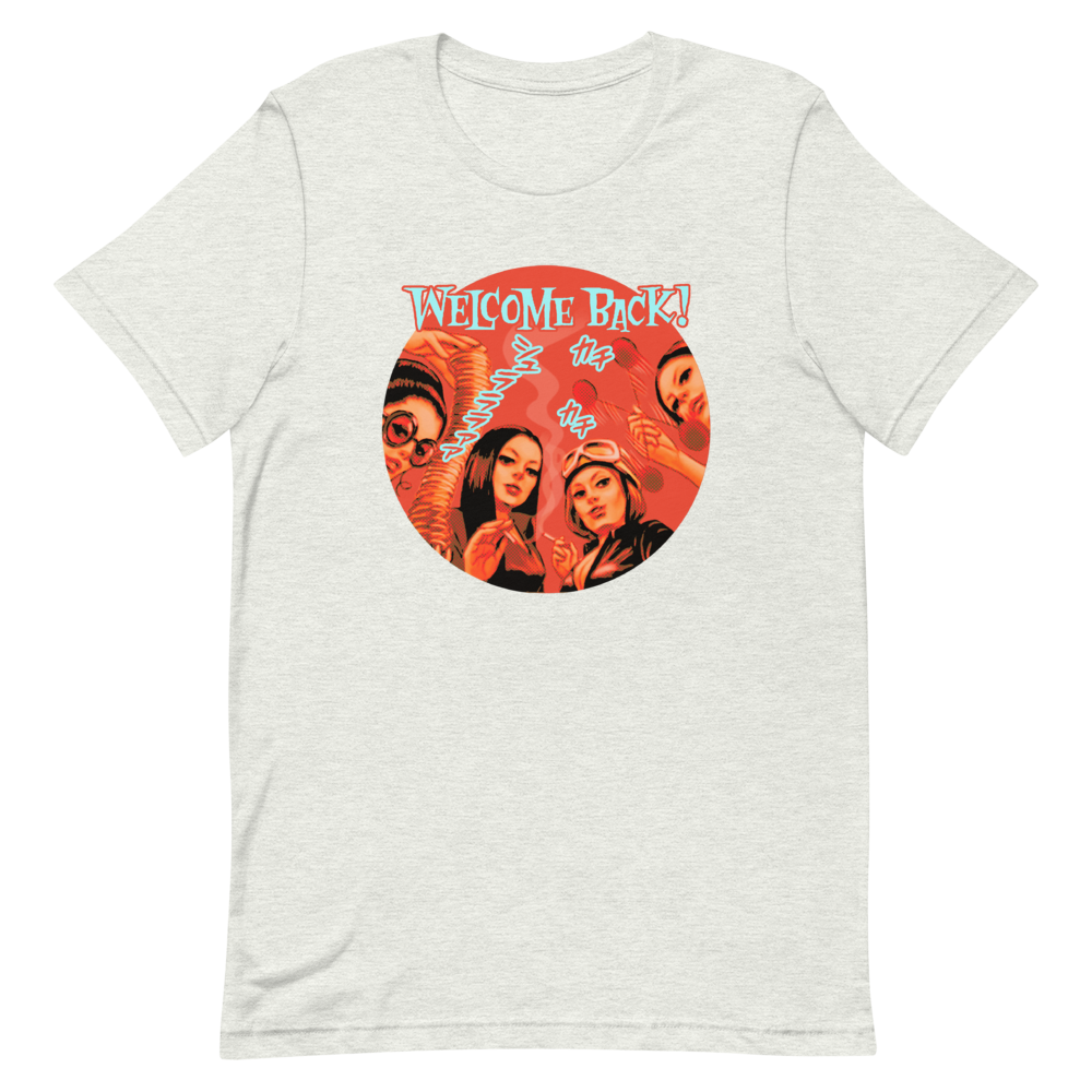 YANKII STYLE "Welcome Back!" Unisex T-shirt by Haruki Ara