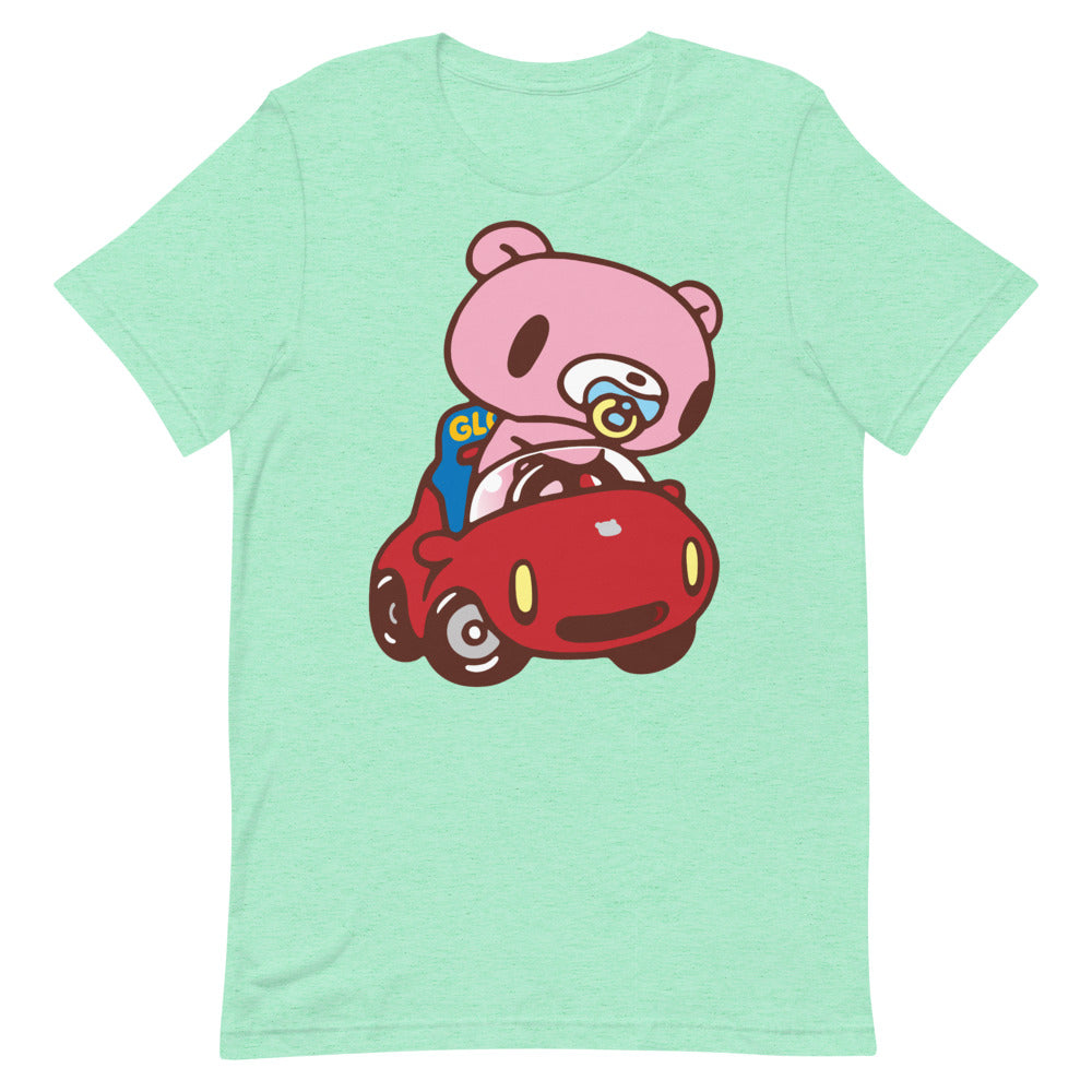 GLOOMY BEAR Official "Baby in Car" T-shirt by Mori Chack