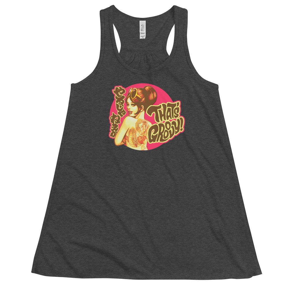 YANKII STYLE "That's Groovy!" Flowy Tank Top by Haruki Ara