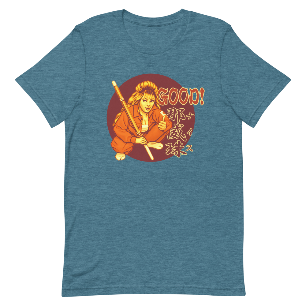YANKII STYLE "Good!" Unisex T-shirt by Haruki Ara
