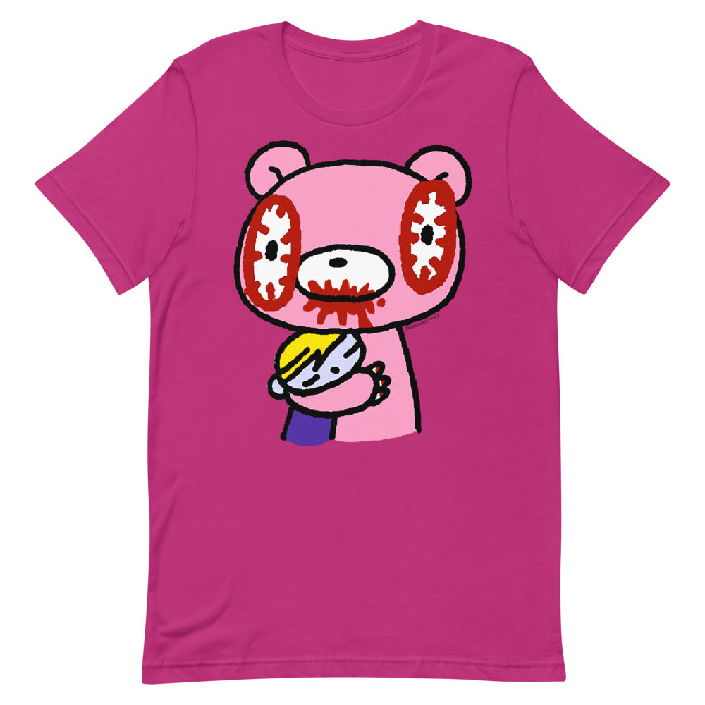 GLOOMY BEAR Official "Bear Hug" T-shirt by Mori Chack
