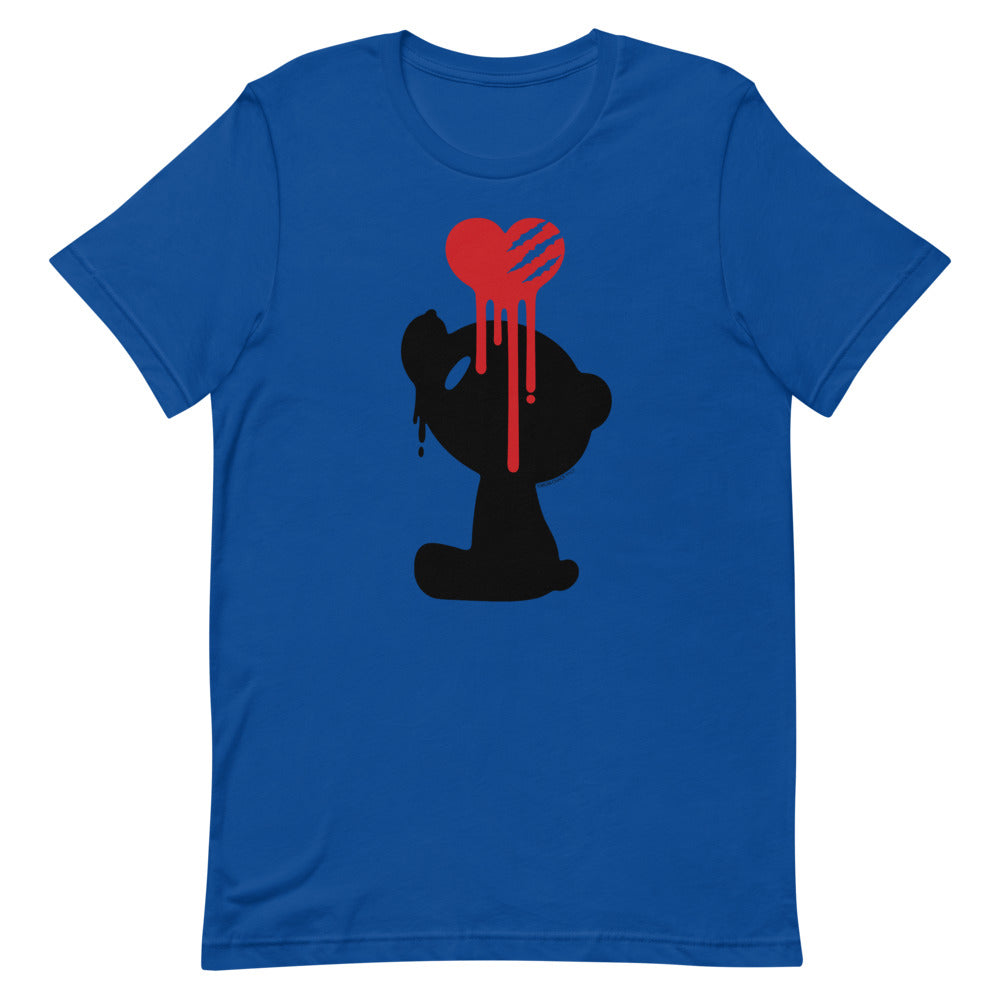 GLOOMY BEAR Official "Bleeding Heart" T-shirt by Mori Chack