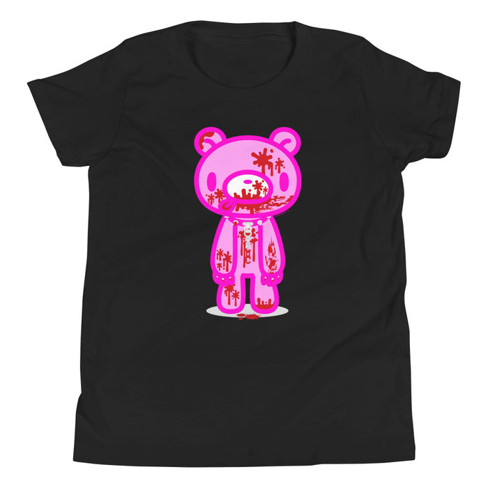 GLOOMY BEAR Official "Full Bloody" Youth Short Sleeve T-Shirt by Mori Chack