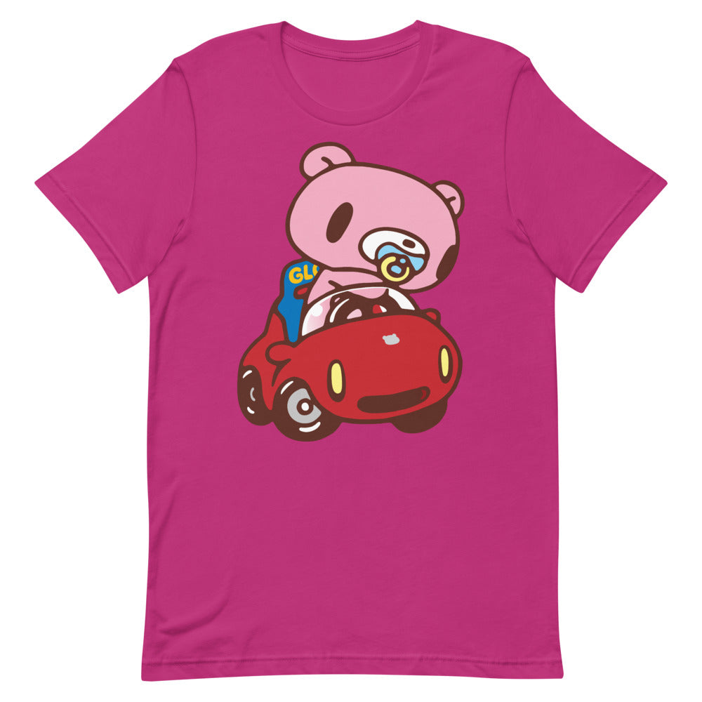GLOOMY BEAR Official "Baby in Car" T-shirt by Mori Chack