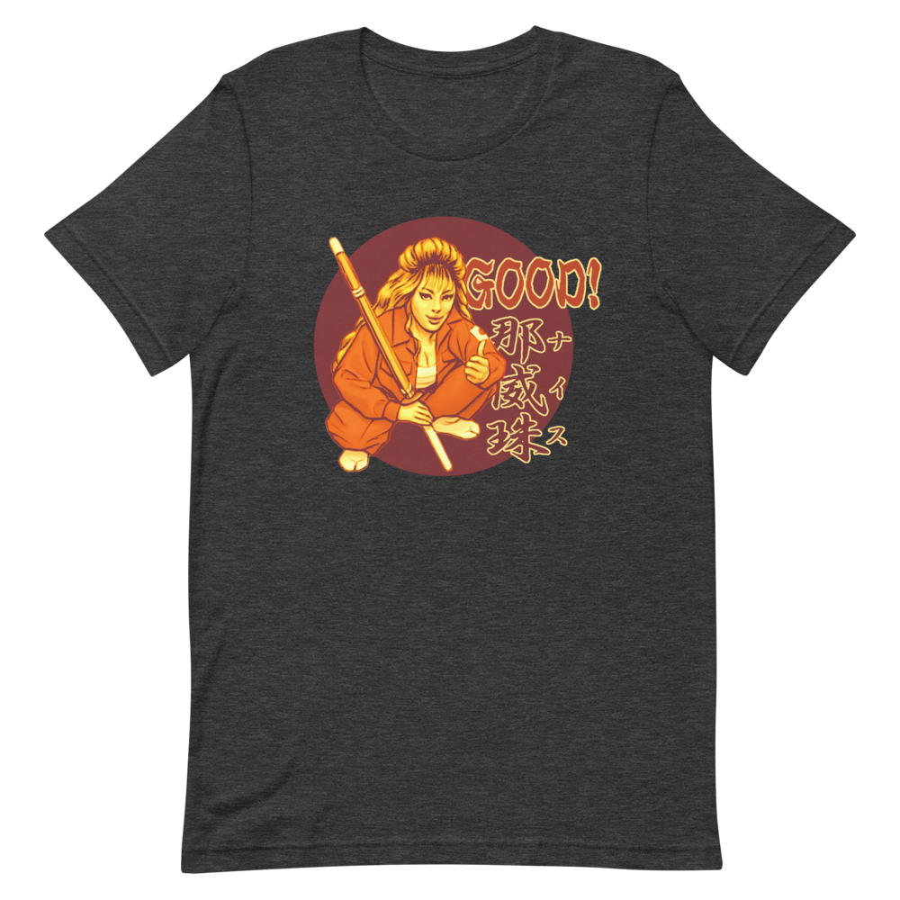 YANKII STYLE "Good!" Unisex T-shirt by Haruki Ara