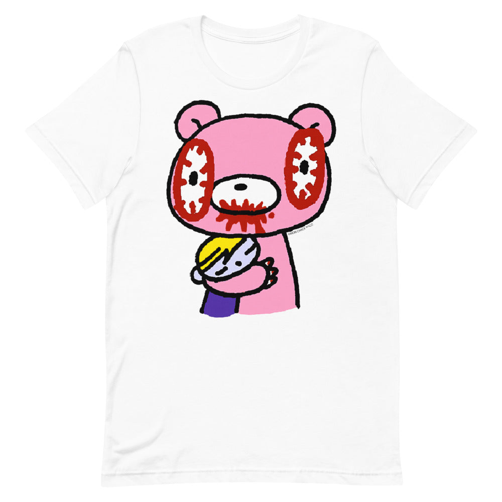 GLOOMY BEAR Official "Bear Hug" T-shirt by Mori Chack