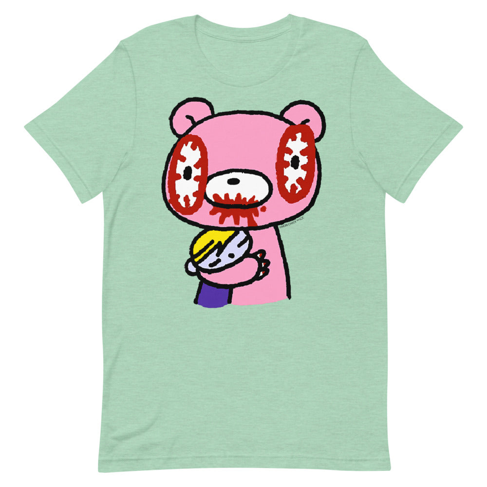 GLOOMY BEAR Official "Bear Hug" T-shirt by Mori Chack