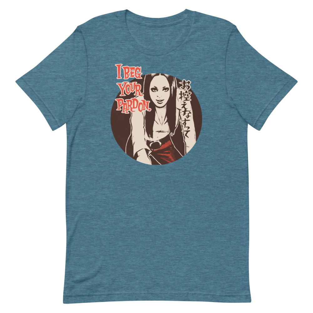 YANKII STYLE "I Beg Your Pardon" Unisex T-shirt by Haruki Ara