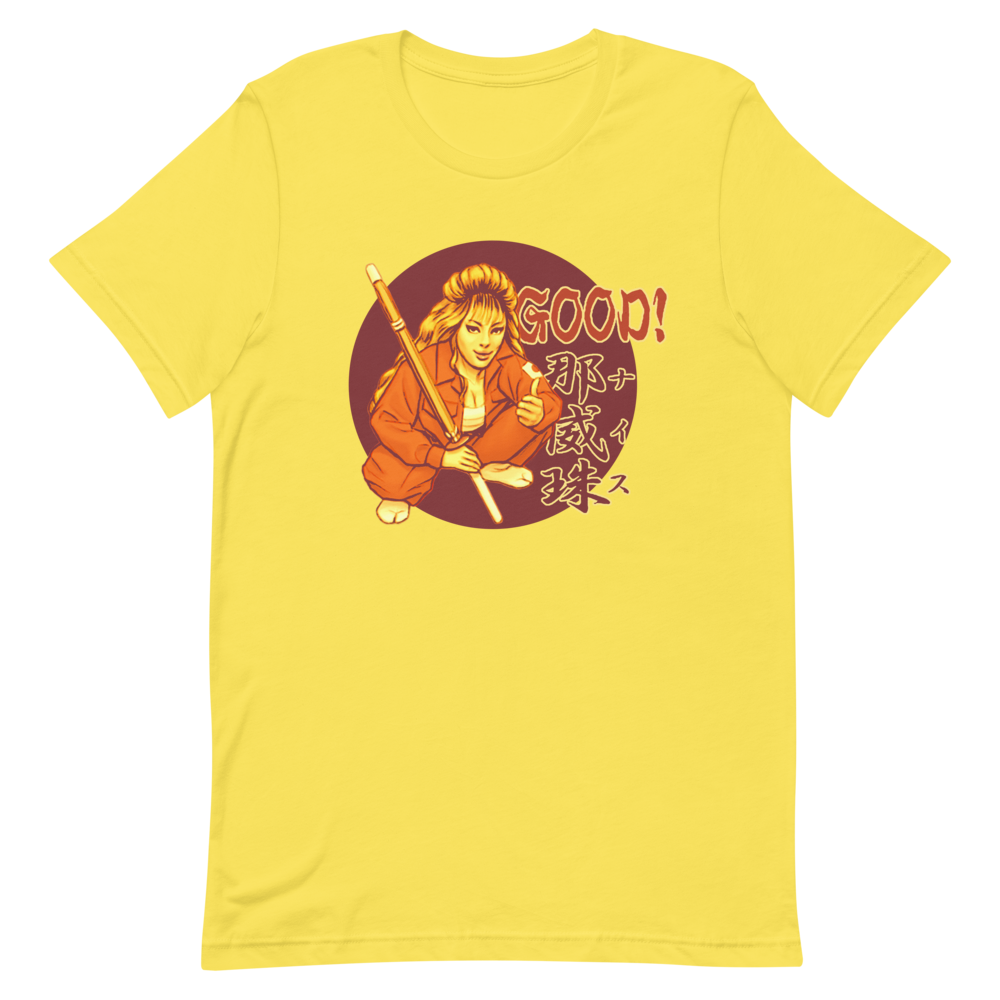 YANKII STYLE "Good!" Unisex T-shirt by Haruki Ara