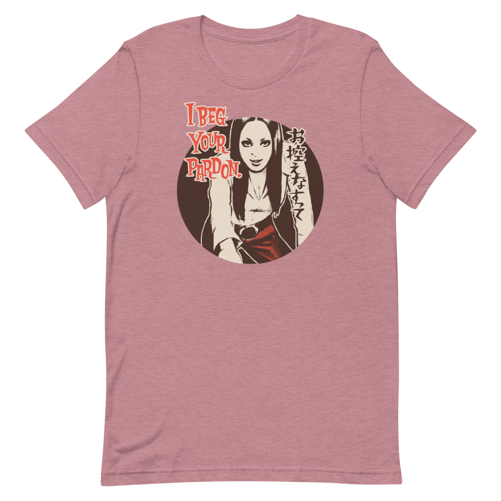 YANKII STYLE "I Beg Your Pardon" Unisex T-shirt by Haruki Ara