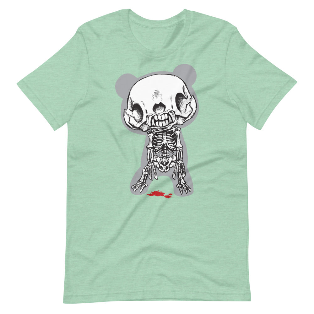 GLOOMY BEAR Official "GLOOMY BONES" Unisex T-shirt by Mori Chack