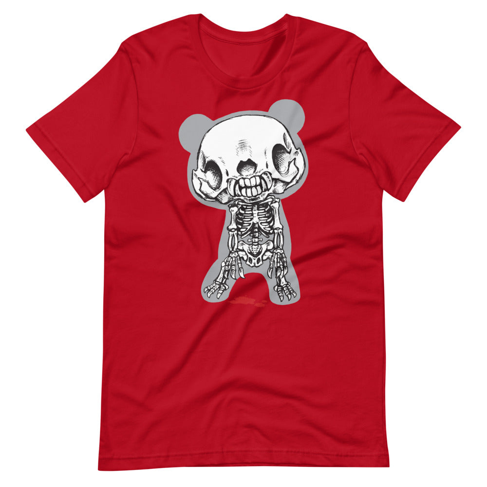 GLOOMY BEAR Official "GLOOMY BONES" Unisex T-shirt by Mori Chack