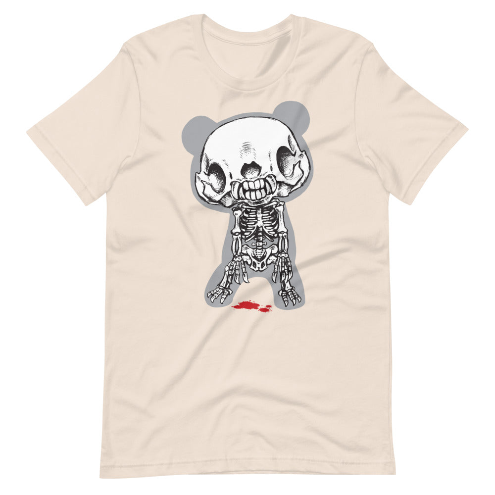 GLOOMY BEAR Official "GLOOMY BONES" Unisex T-shirt by Mori Chack