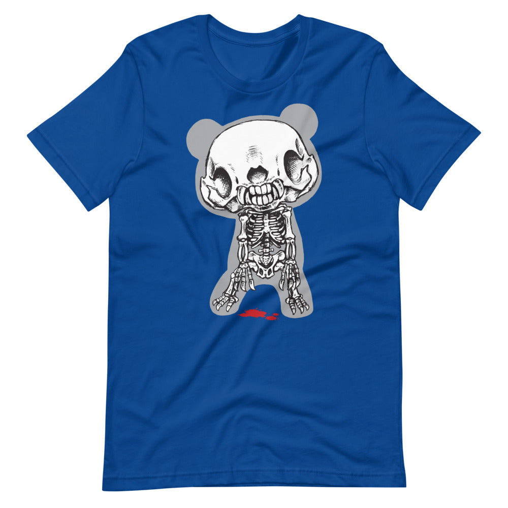 GLOOMY BEAR Official "GLOOMY BONES" Unisex T-shirt by Mori Chack