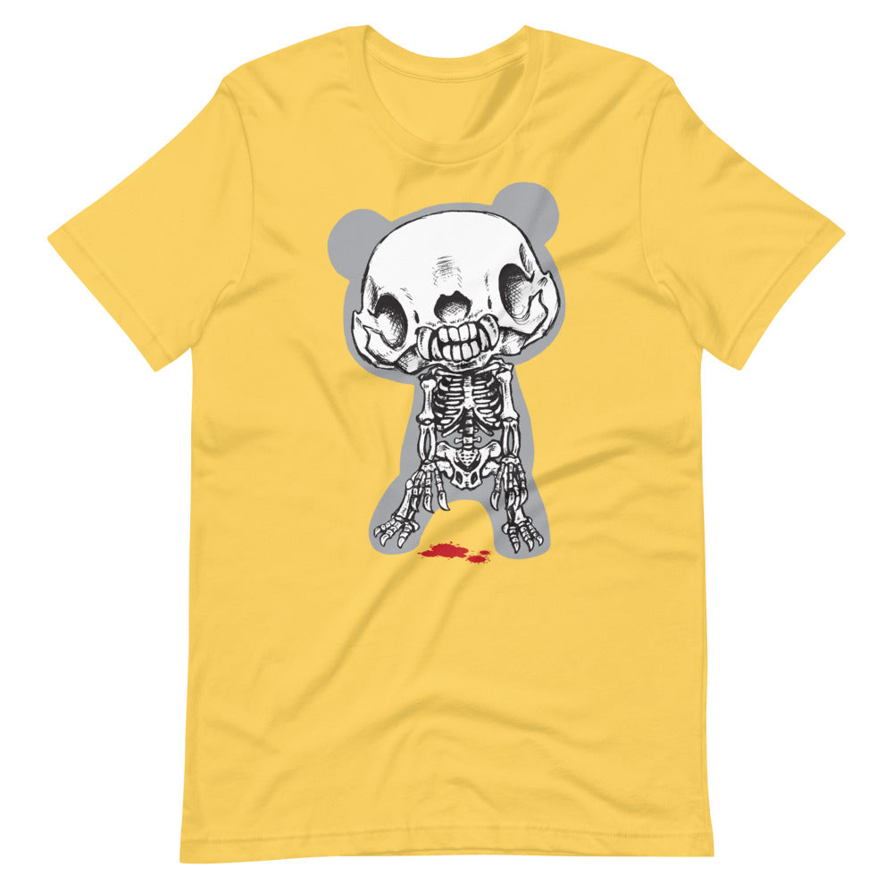 GLOOMY BEAR Official "GLOOMY BONES" Unisex T-shirt by Mori Chack