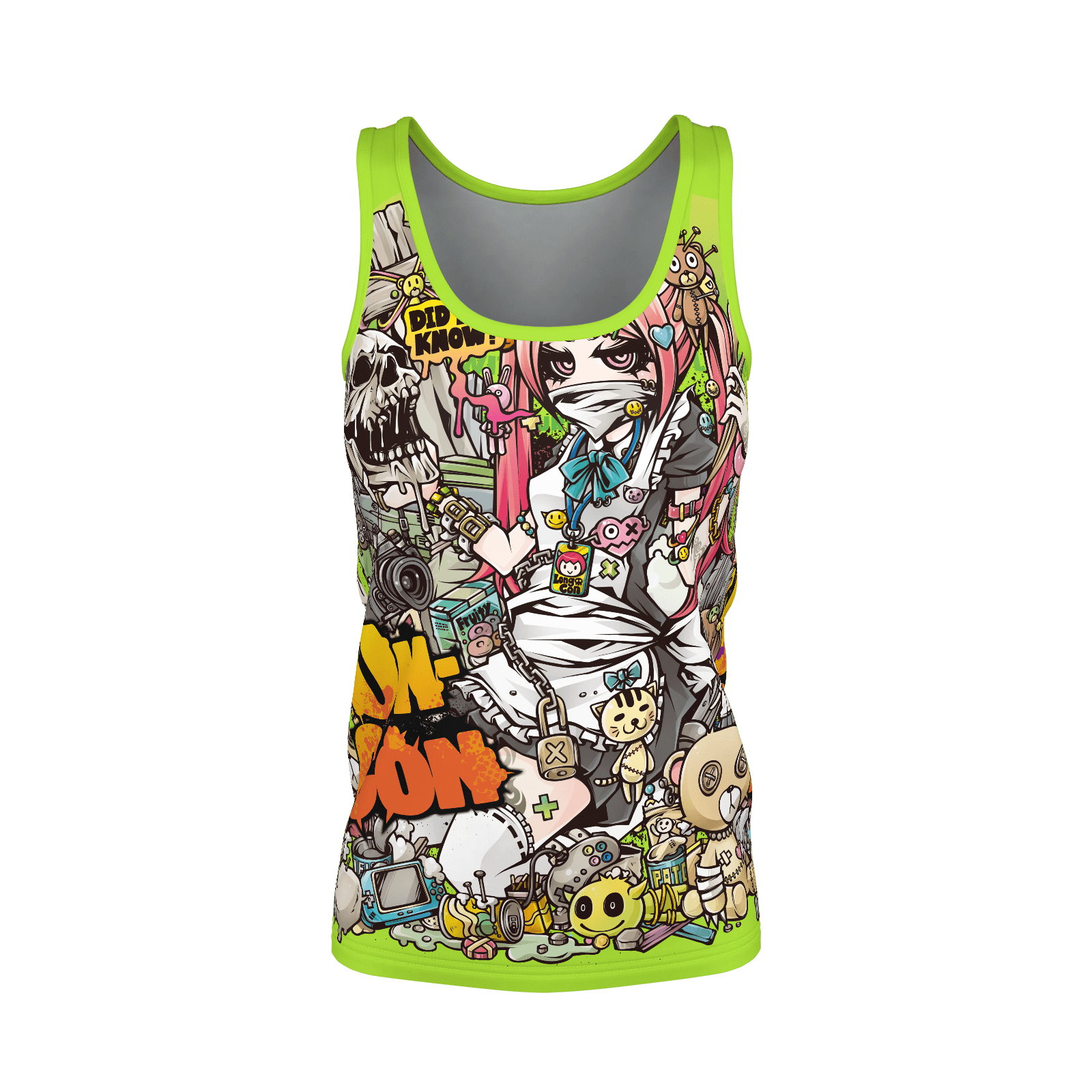 UNCON  (Tank, Woman) green poly 2019