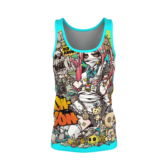 UNCON  (Tank, Woman) blue poly 2019