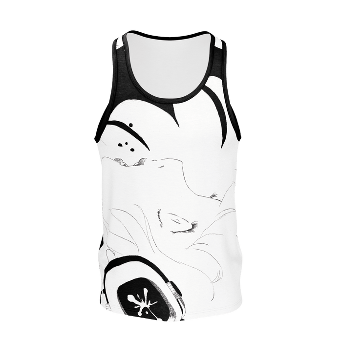 Paranoia Girls - 2 sided tank top - Larissa Loses - Black - Poly 2019