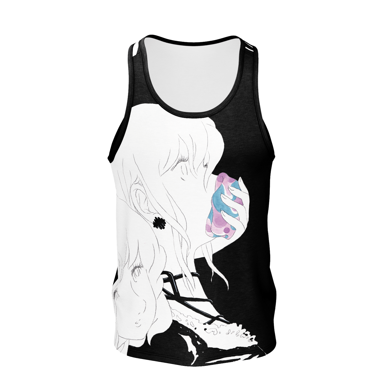 Paranoia Girls - tank top 2 sided - Betrayal - Poly 2019
