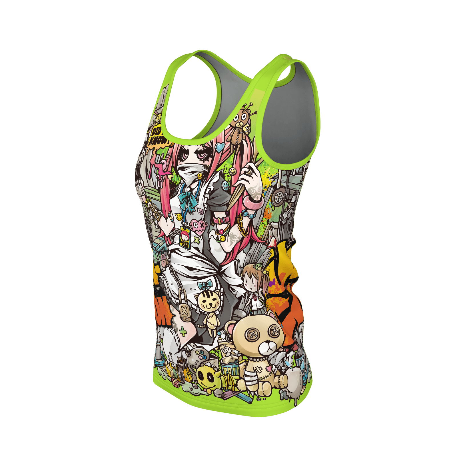 UNCON  (Tank, Woman) green poly 2019