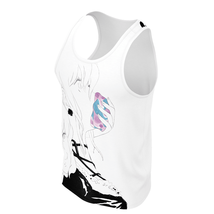 Paranoia Girls - 2 sided tank top - Betrayal - White - Poly 2019