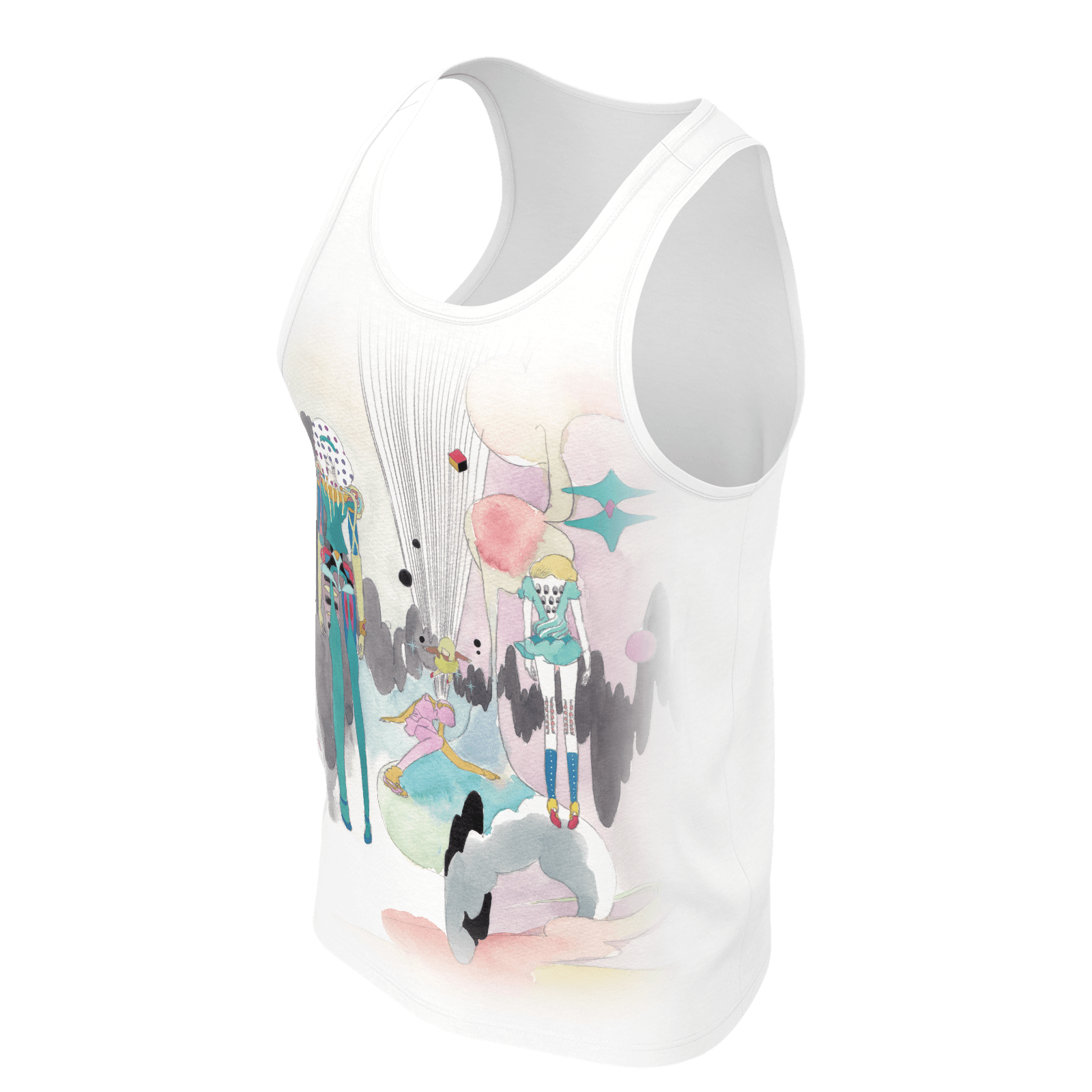 Paranoia Girls - tank top - EDR - poly 2019