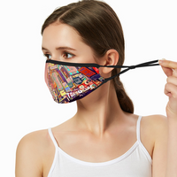 Breathable sunscreen mask KZ12, Dust Masks with Filter - Tokyo - Shibuya - Center Gai
