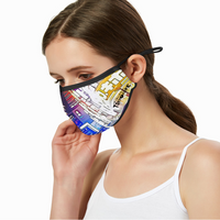 Breathable sunscreen mask KZ12, Dust Masks with Filter - Tokyo - SHinjuku _ Godzilla