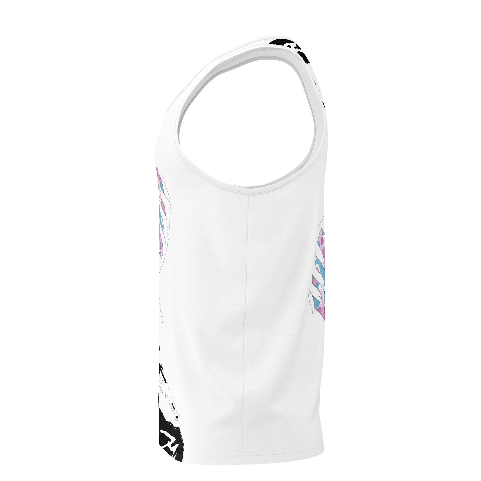 Paranoia Girls - 2 sided tank top - Betrayal - White - Poly 2019