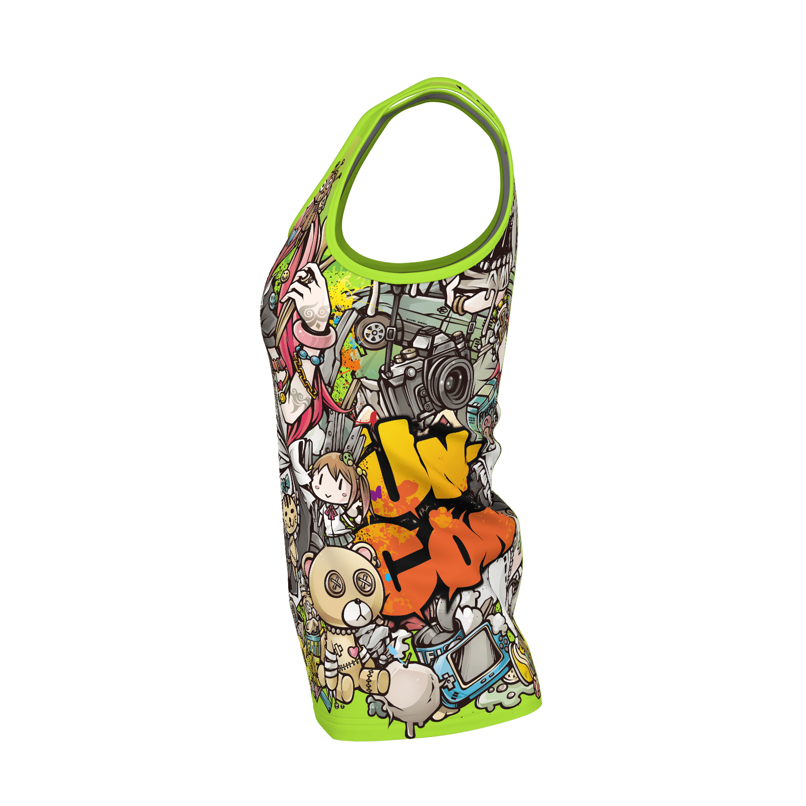 UNCON  (Tank, Woman) green poly 2019