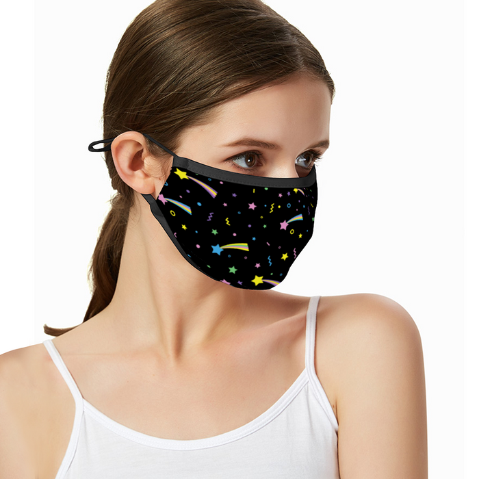 Breathable sunscreen mask KZ12, Dust Masks with Filter - Start - Black