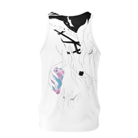 Paranoia Girls - 2 sided tank top - Betrayal - White - Poly 2019