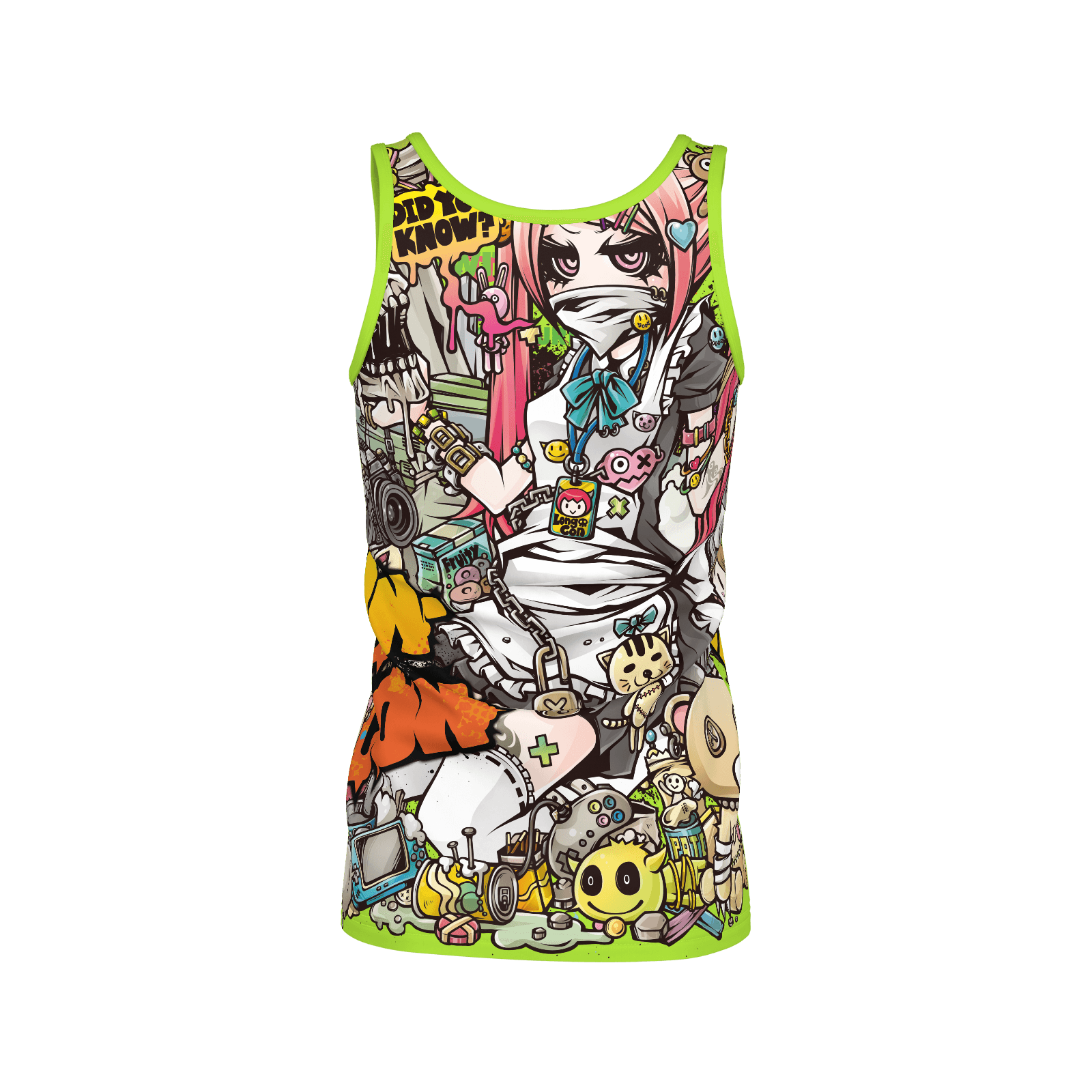 UNCON  (Tank, Woman) green poly 2019
