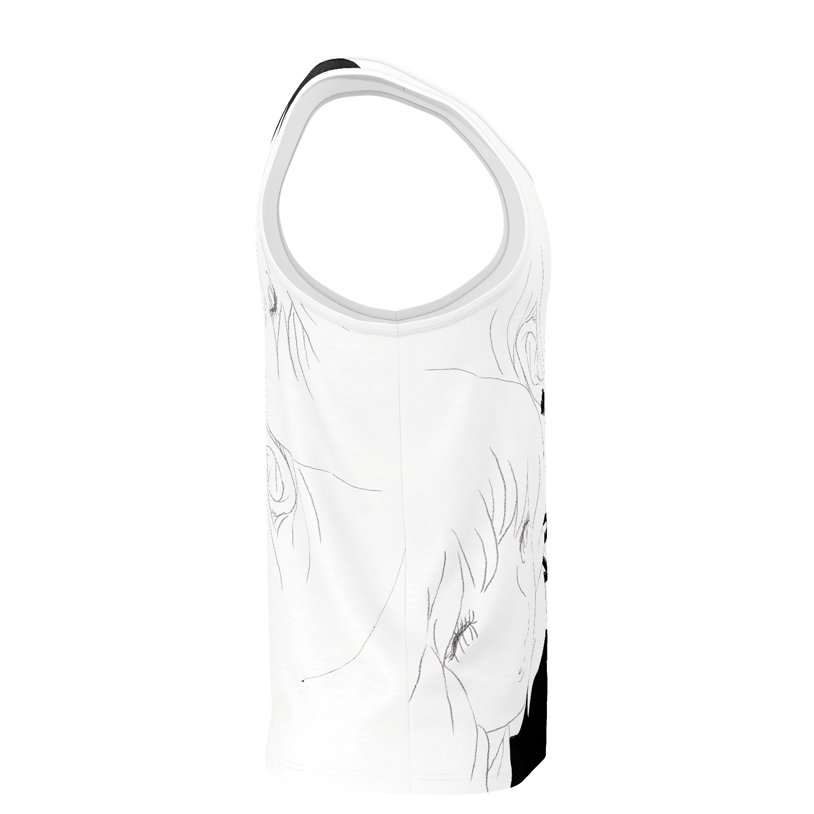 Paranoia Girls - 2 sided tank top - Betrayal - White - Poly 2019