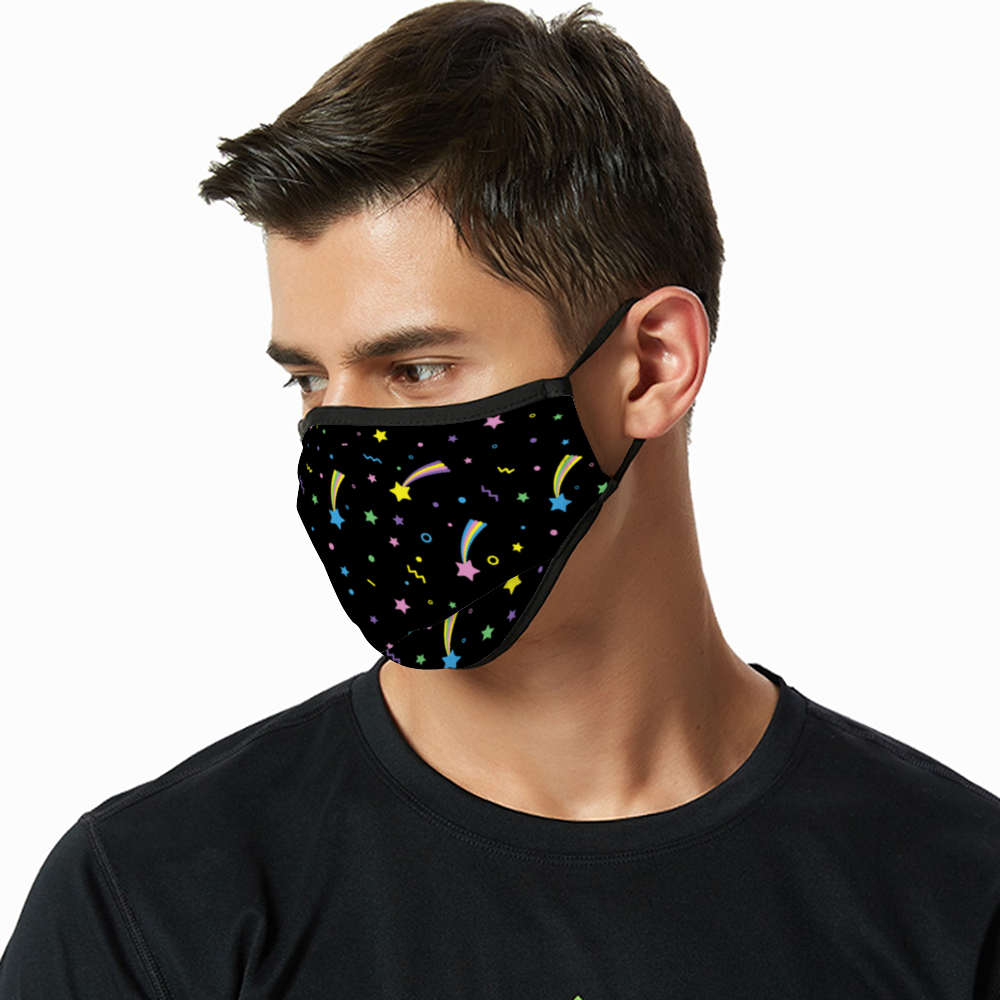Breathable sunscreen mask KZ12, Dust Masks with Filter - Start - Black